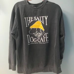 Comfort colors “The Salty Dog” sweatshirt